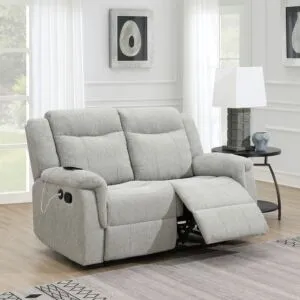 كنبة استرخاء قماش مقعدين مع يو إس بي من جين