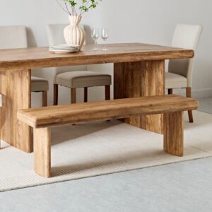 مقعد بنش خشب صلب كلايتون