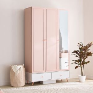 خزانة ملابس بـ 3 أبواب ودرجين كارمين