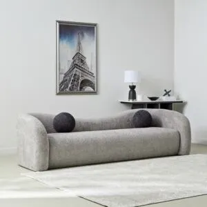 كنبة قماش 4 مقاعد مع وسادتين من باليرمو