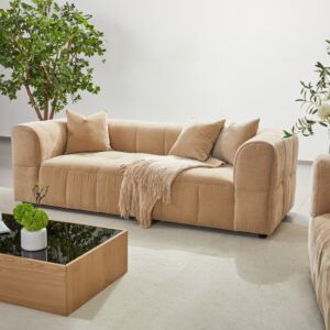 كنبة ثنائية مع وسادتين بلوب