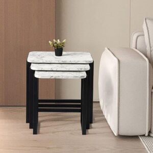 طاولات متداخلة من فيموني - طقم 3 قطع