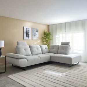 كنبة زاوية يمين 4 مقاعد بظهر قابل للتعديل بريميير