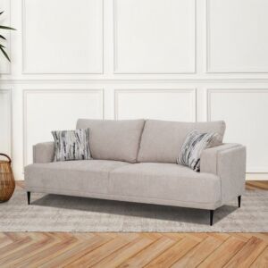 كنبة ثلاثية مع وسادتين من بانورا