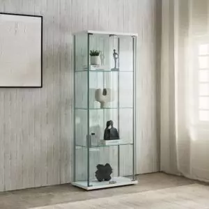 خزانة جانبية ببابين و3 رفوف دوفر