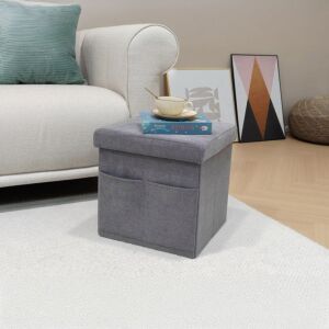 مقعد عثماني قماش قابل للطي بمساحة تخزين أن أكس تي من فرانكو