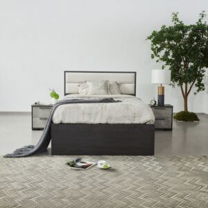 سرير توين بمساحة تخزين هيدروليك من سكوت - 120x200سم