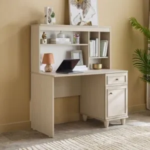 طاولة مكتب ذكي مع مساحة تخزين من بيرجنز