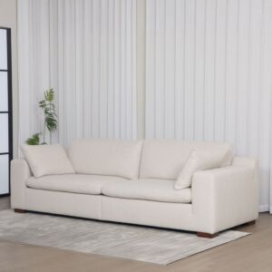 كنبة رباعية مع وسادتين للذراع من فيكتوريا