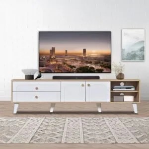 طاولة تلفزيون حتى 75 بوصة من بريا