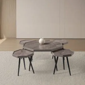 طقم طاولة قهوة 5 قطع فريدليا