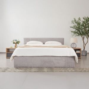 سرير كينغ منجد بمساحة تخزين هيدروليك فرانكفورت نكست 180x200 سم