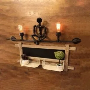 إضاءة جدارية صناعي مواسير تشكيل