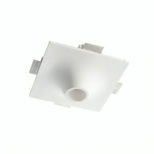 كشاف سبوت جبس دائري بارز 30 سم - أبيض