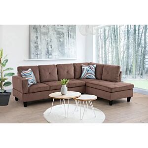 كنب زاوية شكل حرف L ايميلي