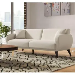 كنب ثنائي بييرو -ابيض