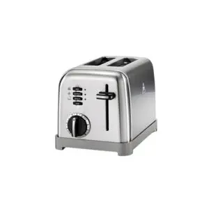 محمصة خبز لشريحتين - 900 واط - فضي