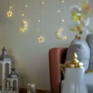 اضاءة زينة ستارة جيلرا