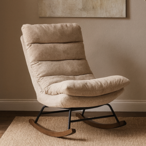 كرسي استرخاء هزاز مدونا - بيج