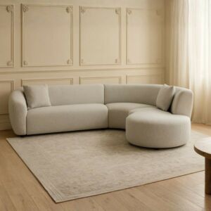 كنب زاوية ديڤانو كورڤو - بيج