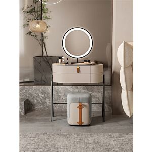 طاولة تزيين مع مقعد دونيال - متعدد الألوان