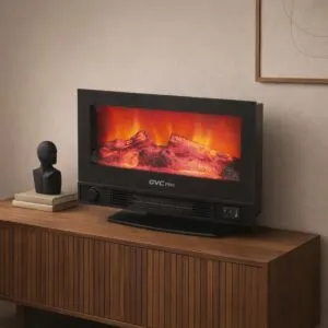 جي في سي برو دفاية سانتا ديكور على شكل شاشة اسود