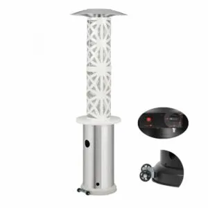 دفاية غاز جي في سي برو - ابيض