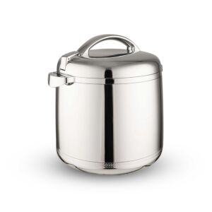 حافظة طعام غولدن فاير كروم لون فضي - سعة 6لتر