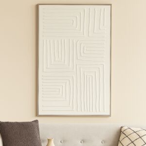 لوحة كانفاس آرتفلو - ابيض