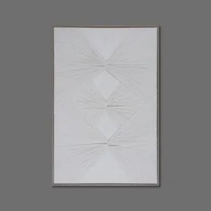 لوحة جدارية قماش متداخل جوي 120x80 سم