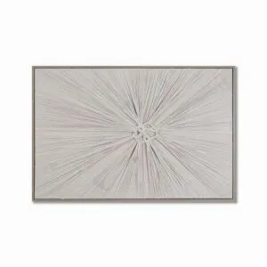 لوحة تجريدية ريمو 120x80 سم - كريمي