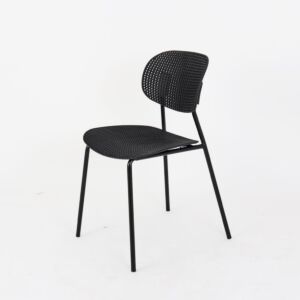 كرسي طعام دوبا - اسود