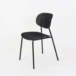 كرسي طعام دوبا - اسود