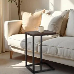 طاولة خدمة ستايلكس - بني واسود