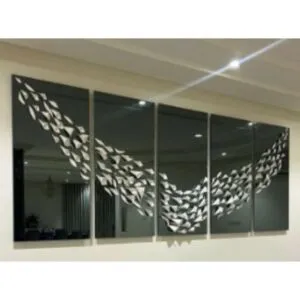 مرايا جبسية بلاكنس قطعة وحدة 60x120