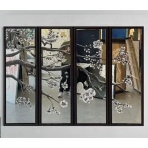 مرايا جبسية غصن 4 قطع 45x140