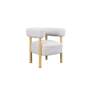 كرسي اريانا بوكليه - رمادي