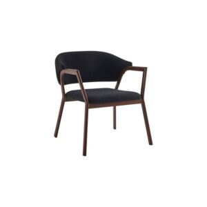 كرسي طعام ريام - اسود