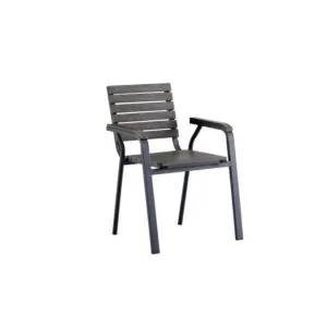 كرسي جلسة خارجية روبينال - رمادي غامق