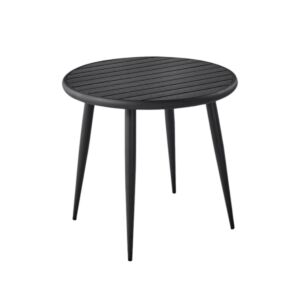طاولة خارجية دائري 70 سم روكيتا - أسود