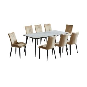 طقم طاولة طعام 8 اشخاص هانوفيل