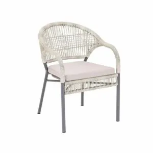 كرسي جلسة خارجية ميرفل - رمادي