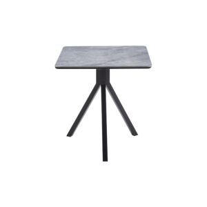 طاولة طعام سيراميك ل 4 اشخاص سيفدال - رمادي