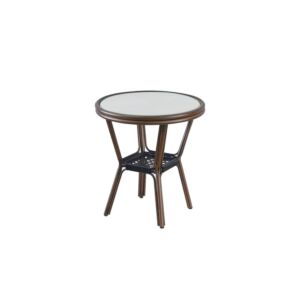 طاولة خارجية 60 سم فينكو - ابيض ومتعدد الالوان