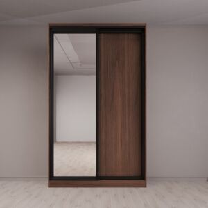 دولاب ملابس ابواب منزلقة بيارا فيونا - بابين - بني