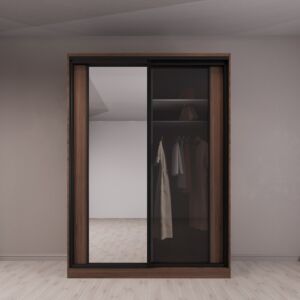 دولاب ملابس ابواب منزلقة بيارا ساندري - بابين - بني