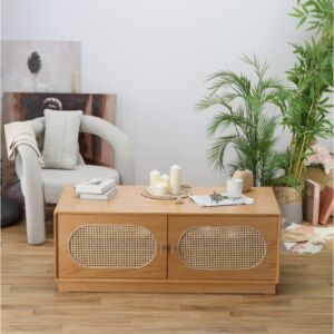 طاولة قهوة راتان هانا