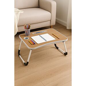 طاولة دراسة ولابتوب للاطفال - بيج غامق