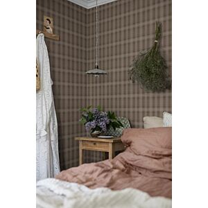 ورق جدران كوتج جاردن - بني داكن