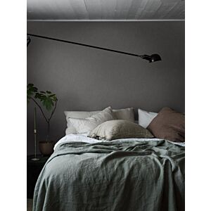 ورق جدران من بجمنت - رمادي داكن